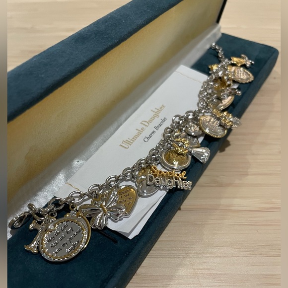Exclusive Bradley Exchange The Ultimate Daughter Charm Bracelet - Picture 1 of 7